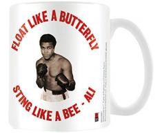 MUHAMMAD ALI Kaffeetassen, Keramik, Mehrfarbig, 7.9 x 11 x 9.3 cm