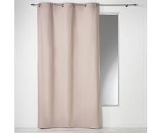 Douceur DIntérieur - 1604625, Vorhang Mit Osen, 140 X 240 cm, Panama Uni, Panama Unifarben, Beige