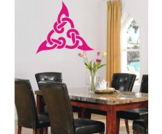 INDIGOS 4052166050425 Wandtattoo w284 Ornament, Orien Wandaufkleber 120 x 111 cm, rosa