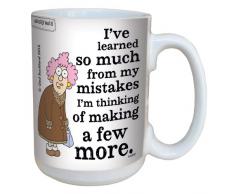 Tree Free ohne lm43767, Edelstahl, 15 oz, lustiges Tante Säure von Fehlern Tasse aus Keramik