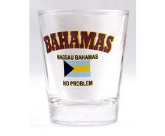 NASSAU Bahamas kein Problem Shot Glas