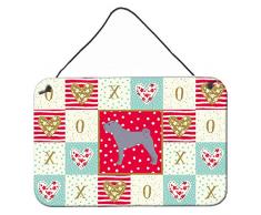 Carolines Treasures Shar Pei #1 Love Türaufhänger, Wanddekoration, Mehrfarbig