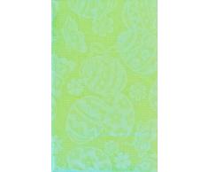 Tischdecke für Ostern, Spitze, Schmetterlinge, Blumen und Ostereier, Vinyl, Flanellrückseite 52 x 120 Oblong grün