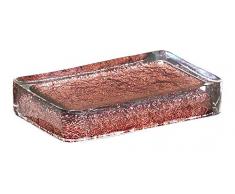 Gedy Giulia Seifenschale, Harz, braun, 6,8x10,6x2