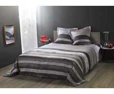 Linder Tagesdecke, 100% Polyester, Grau, 250 x 260 cm