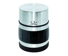 Jata Hogar Thermoskanne, Edelstahl, silberfarben und schwarz, 10.8 x 10.8 x 16.3 cm