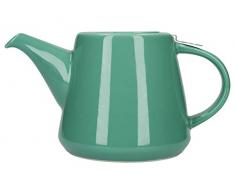 London Pottery Company 78404 Hi-T Teekannen-Set mit Filter und integrierter Abtropfschale, Steingut