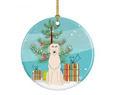 Carolines Treasures Weihnachtsbaum Airedale Terrier Merry Irischer Wolfshund 3 in Mehrfarbig