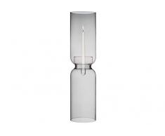 Iittala Kerzenhalter Lantern Glas grau, 60cm