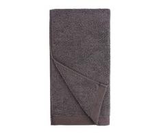 Everplush Waschlappen Handtuch Set 4 Pc Hand Towels Set anthrazit