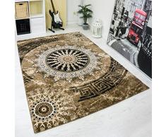 Serdim Rugs Teppich, traditionell, braun, 120 x 170 cm (4x56)