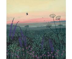 Jo Grundy Leinwanddruck, Holz, Mehrfarbig, 40 x 40 cm