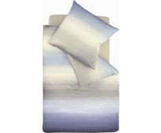 fleuresse G102281-0002-0100 Satin-Bettwäsche modern life 135 x 200 cm platin-bleu