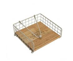 Dcasa Metall Serviettenhalter Unterschrank Haushaltsartikel Unisex Erwachsene Farbe One