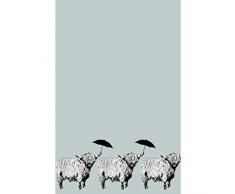 Gillian Kyle Geschirrtuch Highland Kuh, blau, Einheitsgröße