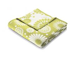 Bocasa by biederlack Wohndecke Baumwollmischung Flores lima Größe 150x200 cm