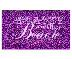 Little Diva Beauty and the Strandtuch / 100*175 cm / Rosa