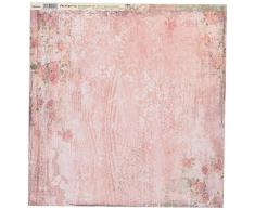 STAMPERIA SBB498 Doppelseitiges Papier Tapete TexturTraum Mehrfarbig 31.5 x 30.5