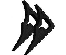 Schellenberg 66361 Fensterstopper und Türstopper Doppelpack, Türkeil, Fenster Sicherung gegen zuschlagen