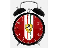 Black Alarm Clock Super Auto Schreibtisch Wecker 10,2 cm Z189 schön als Geschenk oder Dekoration