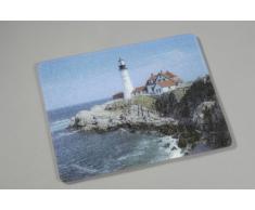 VANCE 38,1 x 30,5 cm Oberfläche Saver gehärtetem Glas Schneidebrett, 81512plh, Portland Leuchtturm