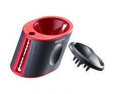 Westmark Spiralschneider mit 2 Schneidkegeln, Edelstahlklingen, Duolo, Schwarz/Rot, 11622260