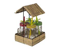 Out of the blue Trinkglas, Glas, Durchsichtig, 29 cm