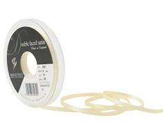 Berisfords 3501 Satinband 5 mm Pale Lemon 14 10 x 1 x 10 cm Double Face Poly Satinband, Pale Lemon