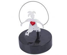 NOVICA Harlequin Springseil Aluminium Skulptur