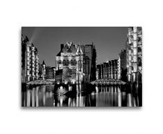 Premium Textil-Leinwand 75 x 50 cm Quer-Format Wasserschloss | Wandbild, HD-Bild auf Keilrahmen, Fertigbild auf hochwertigem Vlies, Leinwanddruck von Joachim Hasche Fotografie