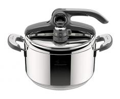 Lagostina Novia Vitamin LagoeasyUp Schnellkochtopf 5 Liter, Edelstahl 18/27