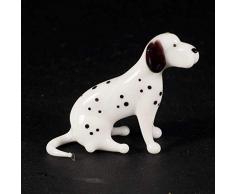 EE Glass Hund Gundog kleine Glasfiguren mundgeblasen Kunst Sammelfiguren