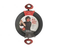 H&H Alessandro Borghese Red Hot Kochtopf 24 schwarz/rot