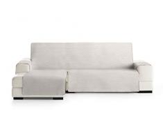 Eysa Oslo Sofa überwurf, Polyester, C/0 Ecru-nerz, Chaise Longue 290 cm. Geeignet für Sofas von 300 bis 350 cm