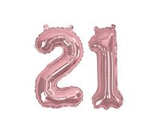 Folienballons - Roségold21