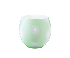 OertelCrystal Balloon Pistazie Windlicht, Glas, 20 x 20 x 20 cm