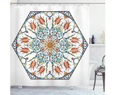 ambesonne Polyester-Home Decor Kollektion-Badezimmer Dusche Vorhang, Textil, Multi 11, 69W x 70L