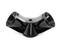 Weis Spiralschneider, Edelstahl, Schwarz, 19 x 6.5 x 7 cm