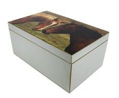 SIGNATURE HOME COLLECTION Schatulle, Holz, Grau