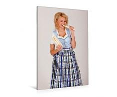 Calvendo Premium Textil-Leinwand 80 cm x 120 cm hoch, Spargelzeit | Wandbild, Bild auf Keilrahmen, Fertigbild auf echter Leinwand, Leinwanddruck Menschen Menschen