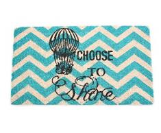 La Finesse Fußmatte aus Kokosfaser und PVC, One Size