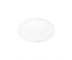 Douceur d Interieur Vitamin Badteppiche Polyester, Polyester, weiÃ, d60cm