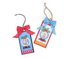 Sizzix Framelits Stanzformen Set 12Pk Schneekugel