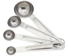 Good Cook Classic Messlöffel aus Edelstahl Set of 4 mehrfarbig