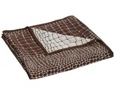 Hagemann Überwurf, Polyester, Braun, 200 cm x 290 cm