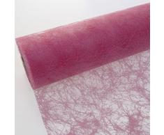 Deko AS GmbH Sizoflor Tischband rosa 60 cm Rolle 25 Meter 60 014-R