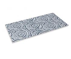 Villa d‘Este Home Tivoli 2422906 Läufer aus Polyester, 100 cm, Grau/Weiß