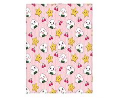 Ormis Cute Onigiri Reisbbälle, für Bett/Sofa, superweich, 147,2 x 203,8 cm Multi 052101