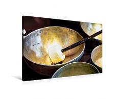 Premium Textil-Leinwand 90 x 60 cm Quer-Format Garten & Art | Wandbild, HD-Bild auf Keilrahmen, Fertigbild auf hochwertigem Vlies, Leinwanddruck von Dieter Meyer