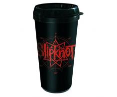 empireposter Slipknot Logo Kunststoff Reisebecher Thermobecher Ø9 H17 cm